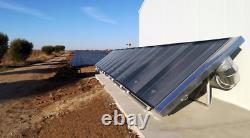 Solar air Heater Collector extractor Fan Ventilator Attic roof vent gable Garage