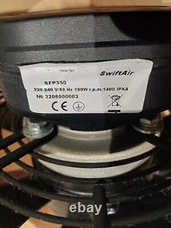 Swiftair SFP350 1400 r. P. M 150w Ventilation Extractor Plate Fan Axial 350mm 14