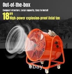 USED! AxialFan 18 Explosion-proof Extractor for Spray booth Paint fumes Exhaust