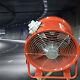 Used 18 1000w Portable Axial Blower Ventilator Extractor Industrial Pipe Fan