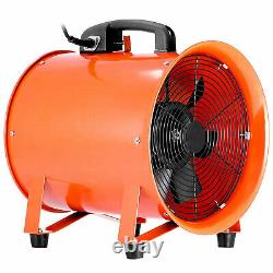 VEVOR 10 Portable Ventilator Axial Blower Workshop Extractor Industrial Fan