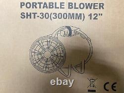 VEVOR 12 Portable Ventilator Blower Workshop Extractor Fan with32' Duct Hose