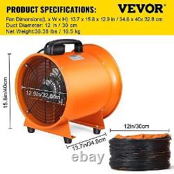 VEVOR Industrial Extractor Fan Blower