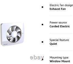 Vent-Axia 479460 PureAir Sense Silent App Controlled 4 100mm Extractor Fan