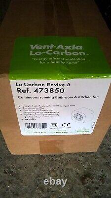 Vent-Axia Lo-Carbon Revive 5 Fan White (73850)