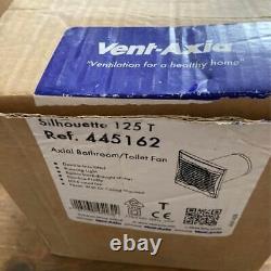 Vent Axia low carbon silhouette 125T 445162 Extractor Fan with Timer