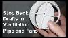 Ventilation Extractor Fan Backdraft Shutter Comparisons