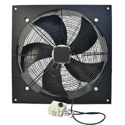 Ventilation Extractor Fan Industrial Metal Exhaust Air Blower Fan Speed Control