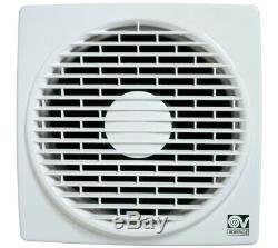 Vortice Wall Window Extractor Fan 6 Inch 150mm Air Ventilation Vent Office Home