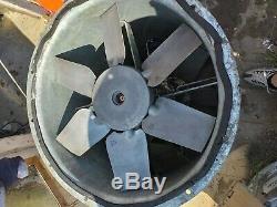 Woods 630mm PLATE AXIAL EXTRACTOR FAN, 1 PHASE 4 POLE Kitchen Canopy Ventilation