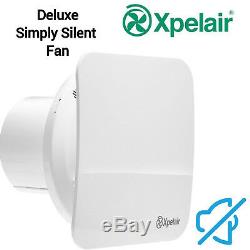 Xpelair Extractor Fan Silent Quiet Extractor Bathroom Toilet Ventilation 4 inch